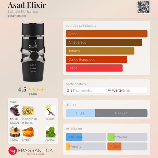 Lattafa Asad Elixir
